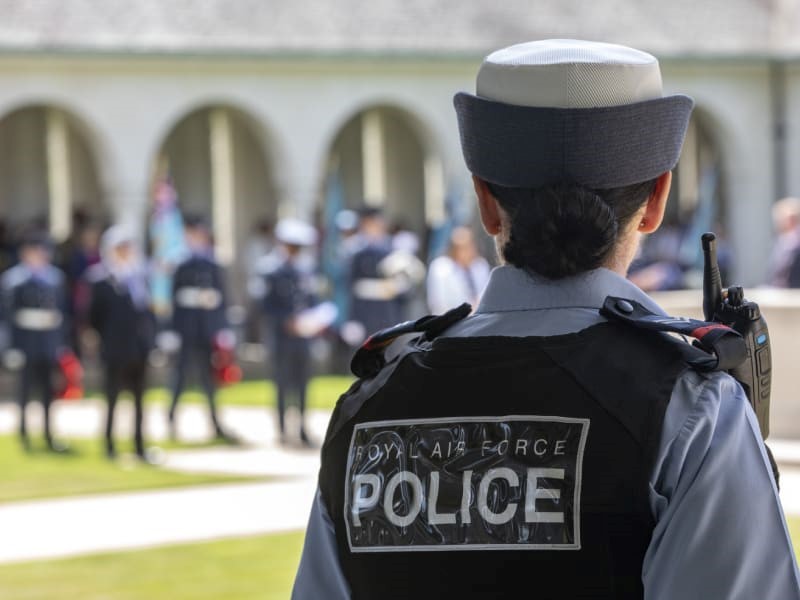 Royal Air Force police officer