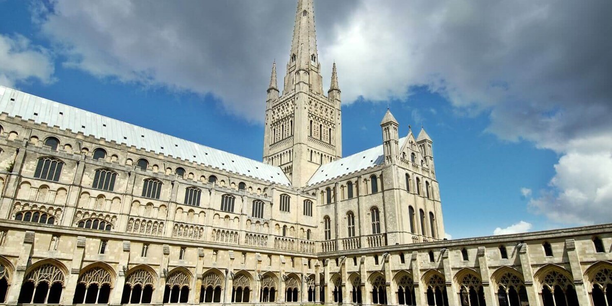Norwich Cathedral, in Norfolk